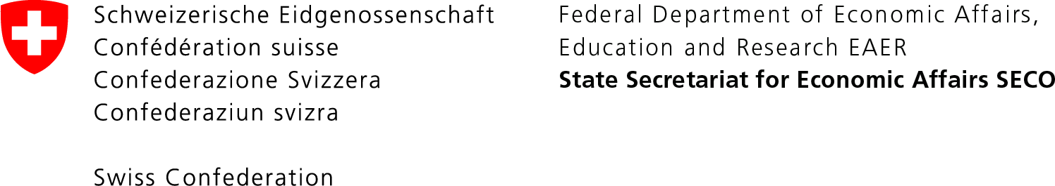 Swiss Confederation and State Secretariat for Economic Affairs SECO